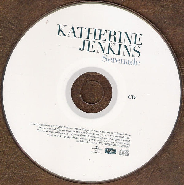 Katherine Jenkins : Serenade (CD, Album, RE + DVD-V, RE + Comp, Dlx)