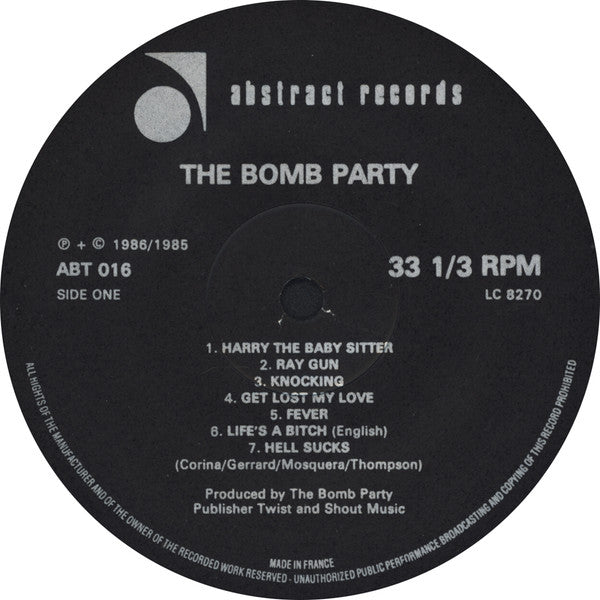 The Bomb Party : The Last Supper (LP, Comp)