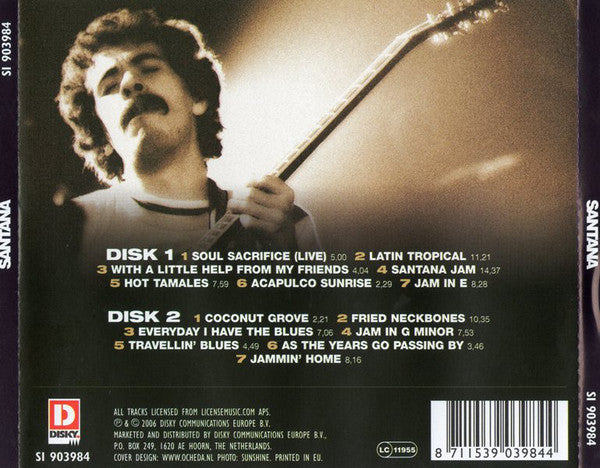 Santana : Santana (2xCD, Album, Comp)