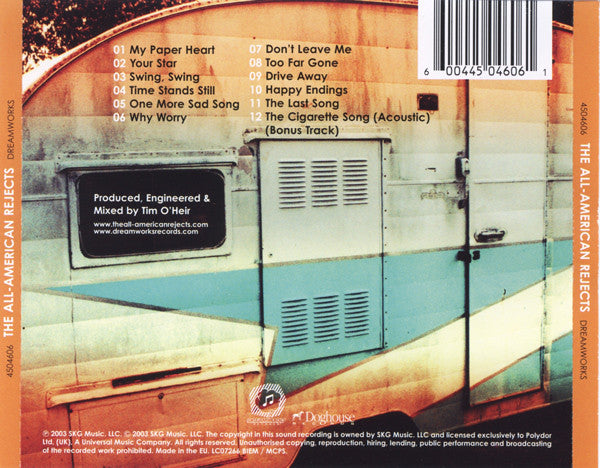 The All-American Rejects : The All-American Rejects (CD, Album, S/Edition)