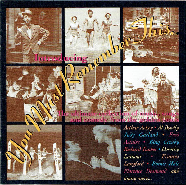 Various : Introducing You Must Remember This. (CD, Mono, RM, Smplr)