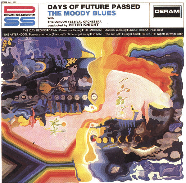 The Moody Blues : Days Of Future Passed (CD, Album, RE, RM)