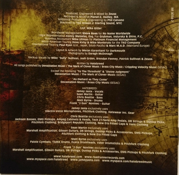 Hatebreed : Supremacy (CD, Album)