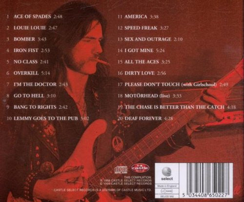 Motörhead : The Best Of Motörhead - Deaf Forever (CD, Comp, RP)
