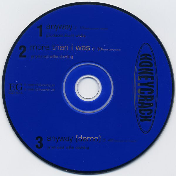 Honeycrack : Anyway (CD, Single, CD1)