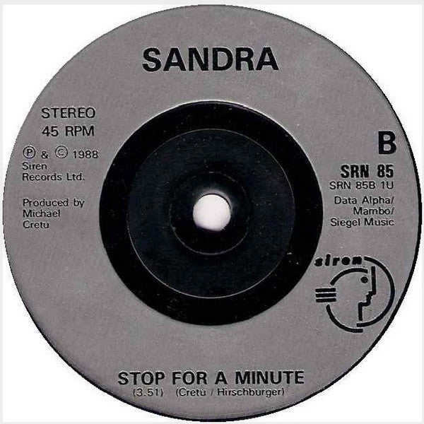 Sandra : Everlasting Love (7", Single, Sil)