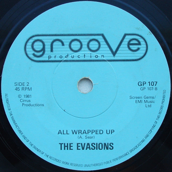 The Evasions : Wikka Wrap (7", Single)