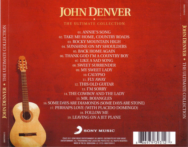 John Denver : The Ultimate Collection (CD, Comp)