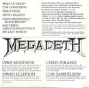 Megadeth : Peace Sells... But Who's Buying? (CD, Album, RE)