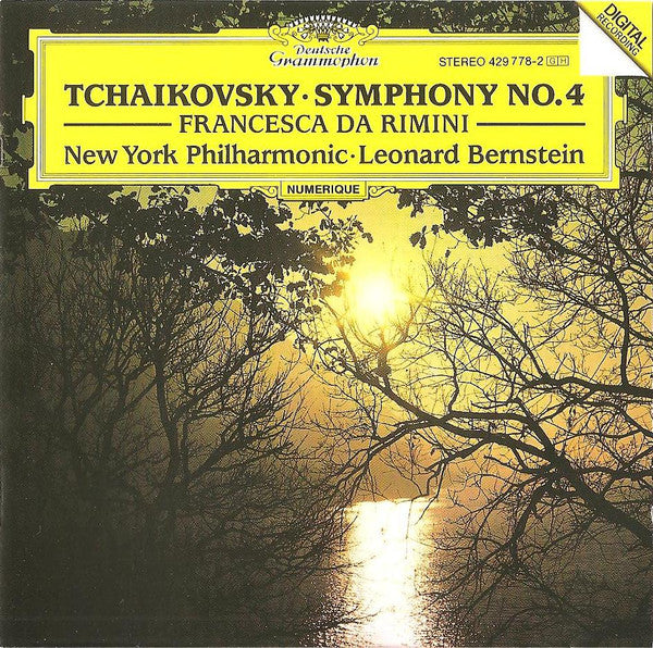 Tchaikovsky*, New York Philharmonic, Leonard Bernstein : Symphony No. 4 / Francesca Da Rimini (CD, Album)