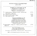 Tchaikovsky*, New York Philharmonic, Leonard Bernstein : Symphony No. 4 / Francesca Da Rimini (CD, Album)