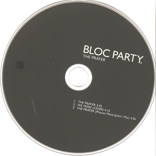 Bloc Party : The Prayer (CD, Single)