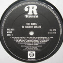 The Kinks : 20 Golden Greats (LP, Comp, Mono)