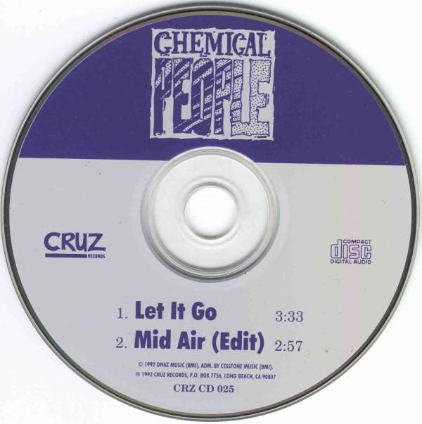 Chemical People : Let It Go (CD, Single)