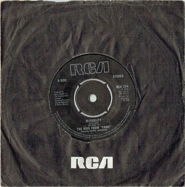 The Kids From Fame : Hi-Fidelity (7", Single, Com)