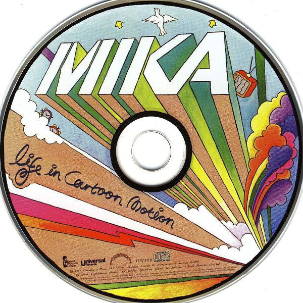 MIKA (8) : Life In Cartoon Motion (CD, Album, Enh, Sup)