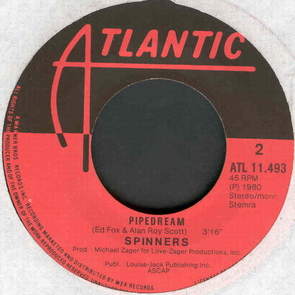 Spinners : (Medley) Cupid - I Loved You For A Long Time (7")