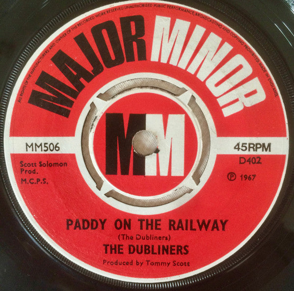 The Dubliners : Seven Drunken Nights (7", Single)
