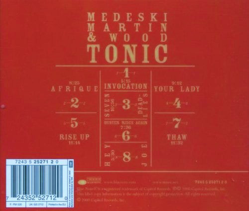 Medeski Martin & Wood : Tonic (CD, Album, RE, IMS)