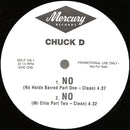 Chuck D : No (12", Promo)