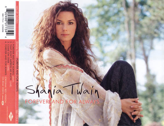Shania Twain : Forever And For Always (CD, Single, Enh, CD2)