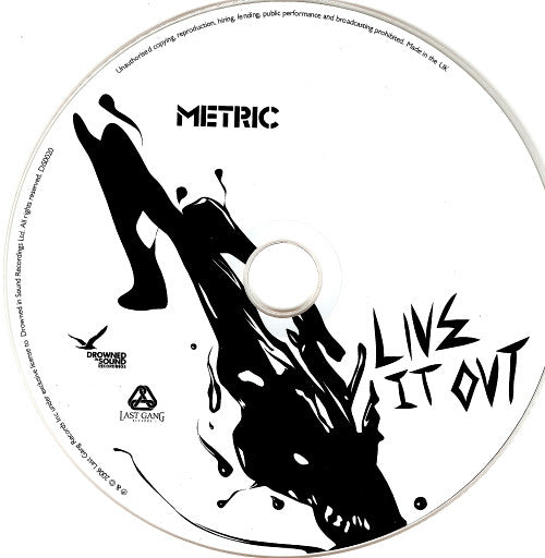 Metric : Live It Out (CD, Album, Dig)