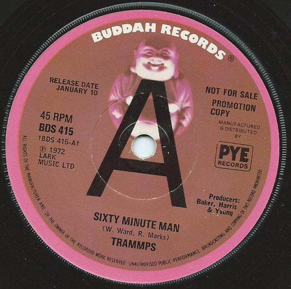 The Trammps : Sixty Minute Man (7", Single, Promo)