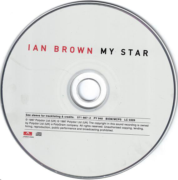 Ian Brown : My Star (CD, Single)