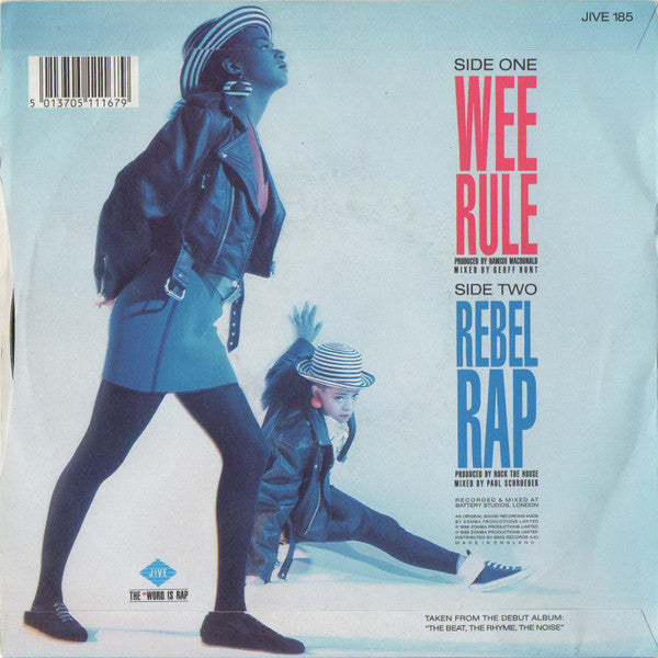 Wee Papa Girl Rappers : Wee Rule (7", Single)