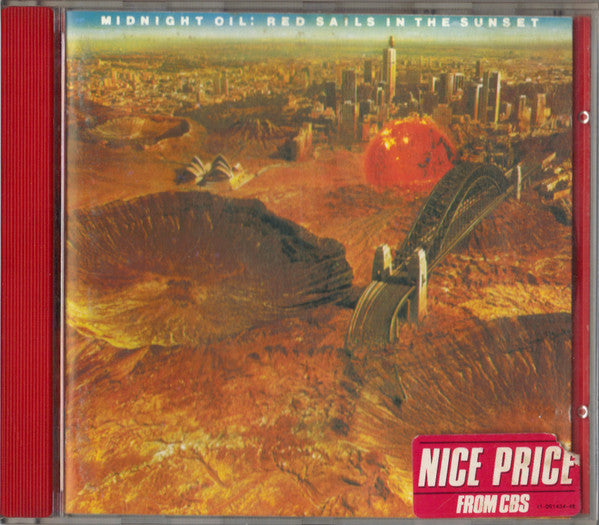 Midnight Oil : Red Sails In The Sunset (CD, Album, RE)