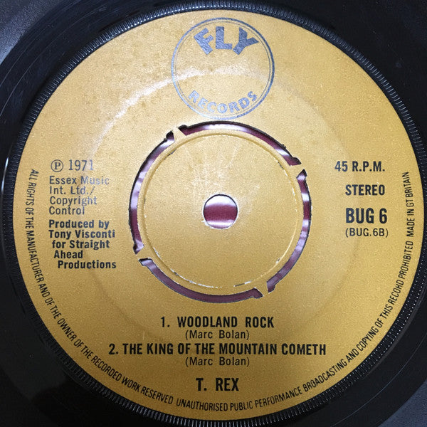 T. Rex : Hot Love (7", Single, Bro)