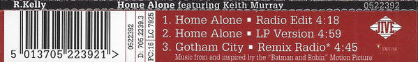 R. Kelly Featuring Keith Murray : Home Alone (CD, Single)