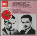 Robert Schumann, Wolfgang Amadeus Mozart - Dinu Lipatti, Herbert von Karajan, Philharmonia Orchestra, Lucerne Festival Orchestra : Klavierkonzert A-moll / Klavierkonzert N° 21 C-dur (CD, Comp, Mono, RM)