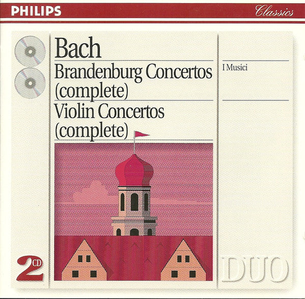 Johann Sebastian Bach, I Musici : Brandenburg Concertos (Complete), Violin Concertos (Complete) (2xCD, Comp, RM)