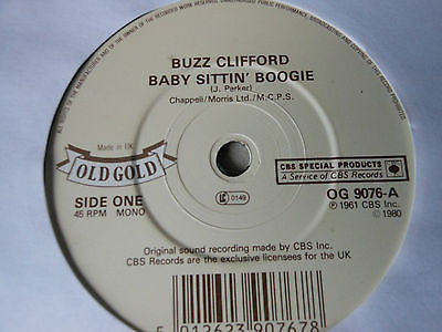 Buzz Clifford / Bobby Vinton : Baby Sittin' Boogie / Roses Are Red (7", Mono)