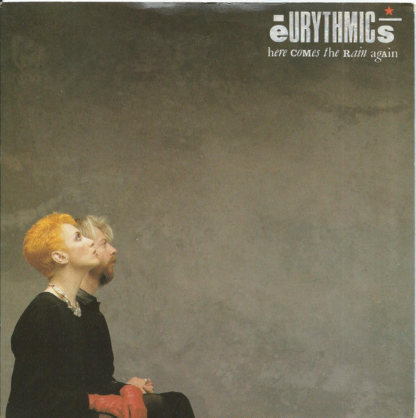 Eurythmics : Here Comes The Rain Again (7", Single, Pus)