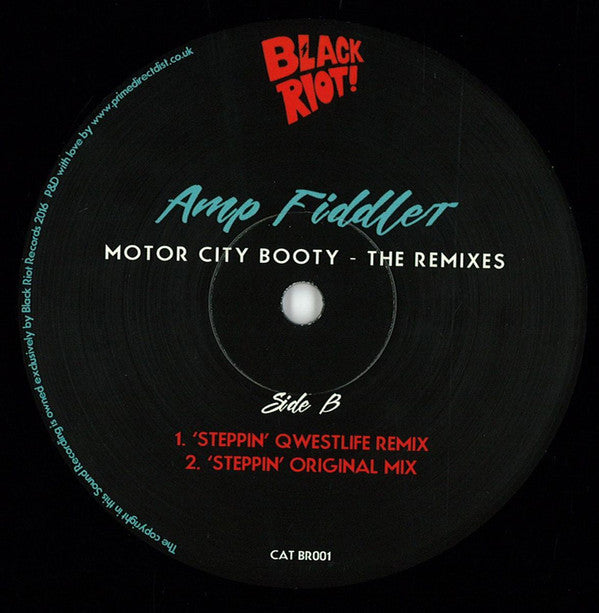 Amp Fiddler : Motor City Booty - The Remixes (12")