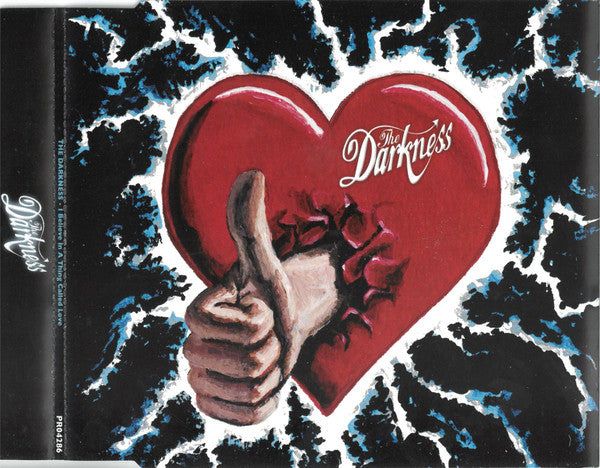 The Darkness : I Believe In A Thing Called Love (CD, Single, Promo)