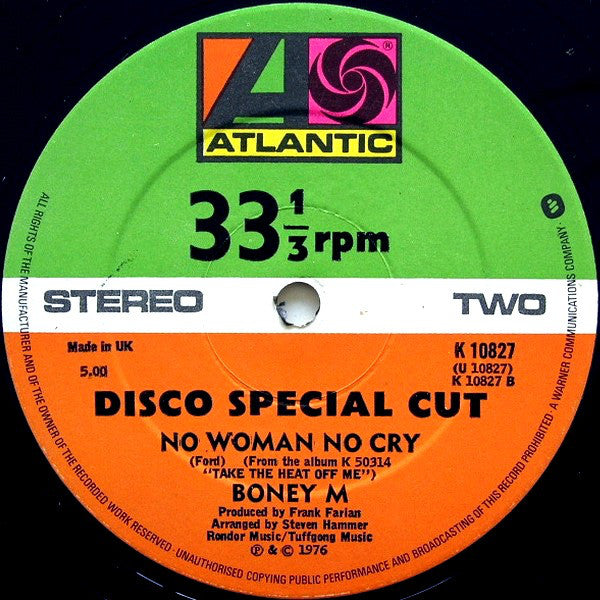 Boney M* : Daddy Cool (12", Ltd)