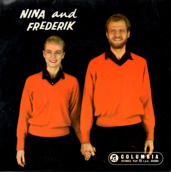 Nina & Frederik : Nina And Frederik (7", EP, RP, Bla)