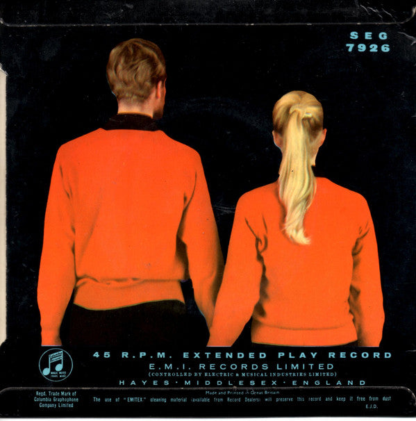 Nina & Frederik : Nina And Frederik (7", EP, RP, Bla)