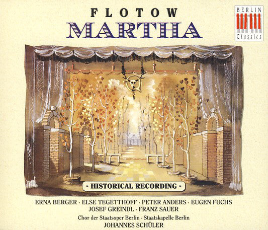 Friedrich von Flotow / Staatskapelle Berlin, Johannes Schüler : Martha (2xCD, Album)