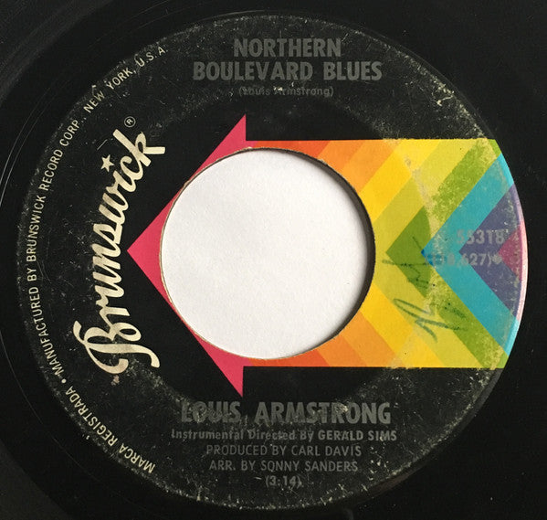 Louis Armstrong : Northern Boulevard Blues / Daydream (7", Single)