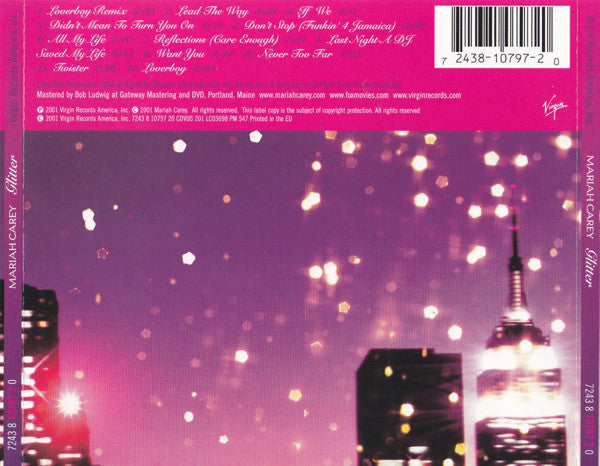 Mariah Carey : Glitter (CD, Album)