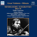 Felix Mendelssohn-Bartholdy • Max Bruch • Pyotr Ilyich Tchaikovsky | Nathan Milstein : Violin Concertos (CD, Comp, Mono)