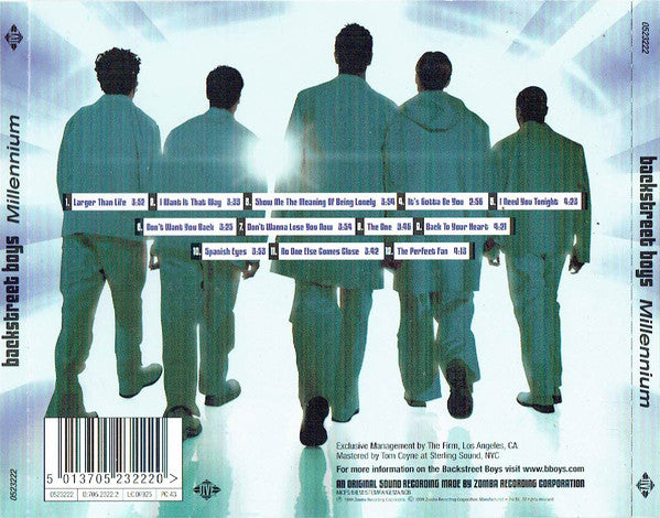 Backstreet Boys : Millennium (CD, Album, Nim)