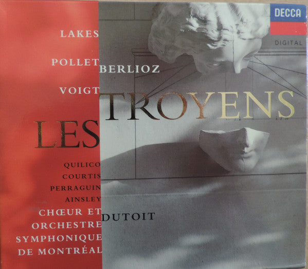 Hector Berlioz - Gary Lakes, Françoise Pollet, Deborah Voigt, Gino Quilico, Jean-Philippe Courtis, Helène Perraguin, John Mark Ainsley, Chœur De L'Orchestre Symphonique De Montréal Et Orchestre Symphonique De Montréal, Charles Dutoit : Les Troyens (4xCD + Box, Sli)