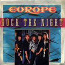 Europe (2) : Rock The Night (7", Single)