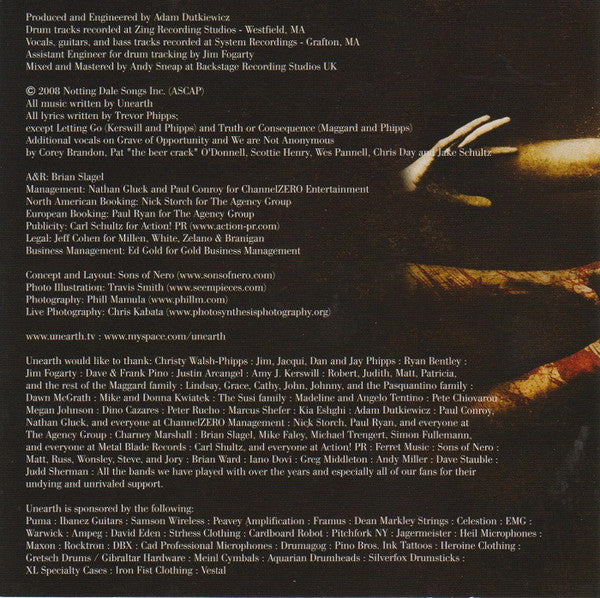 Unearth : The March (CD, Album)