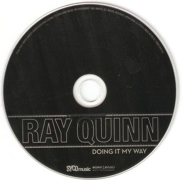 Ray Quinn : Doing It My Way (CD, Album)